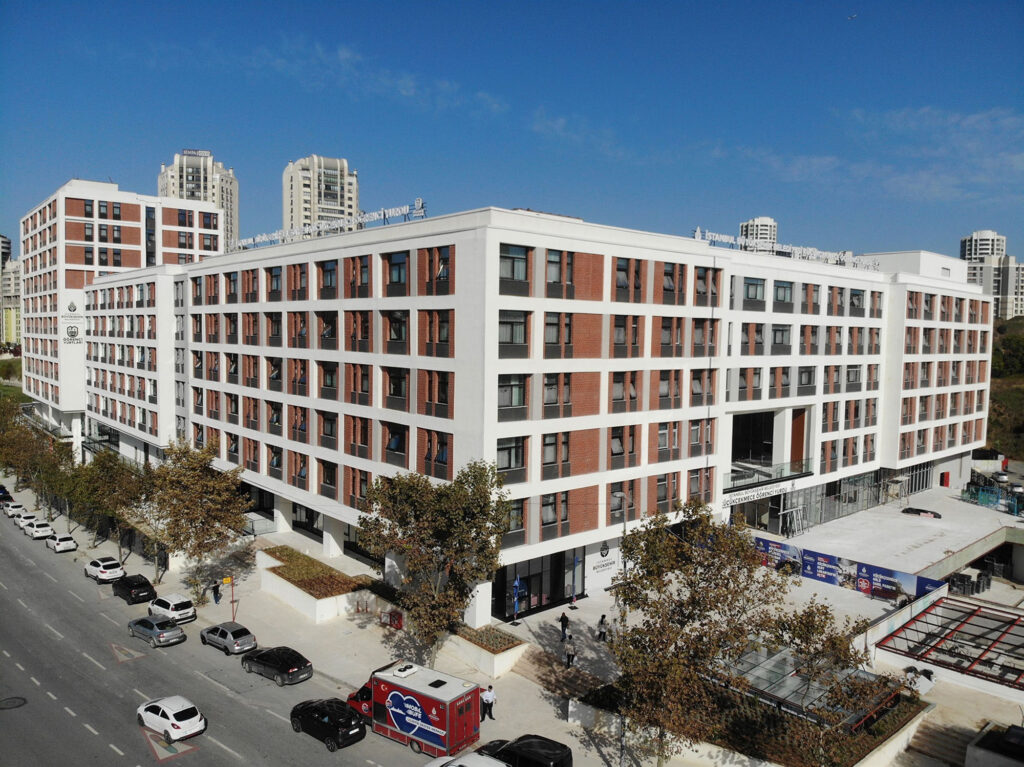 Wall Panel application in İ.B.B Atakent Student Dormitory