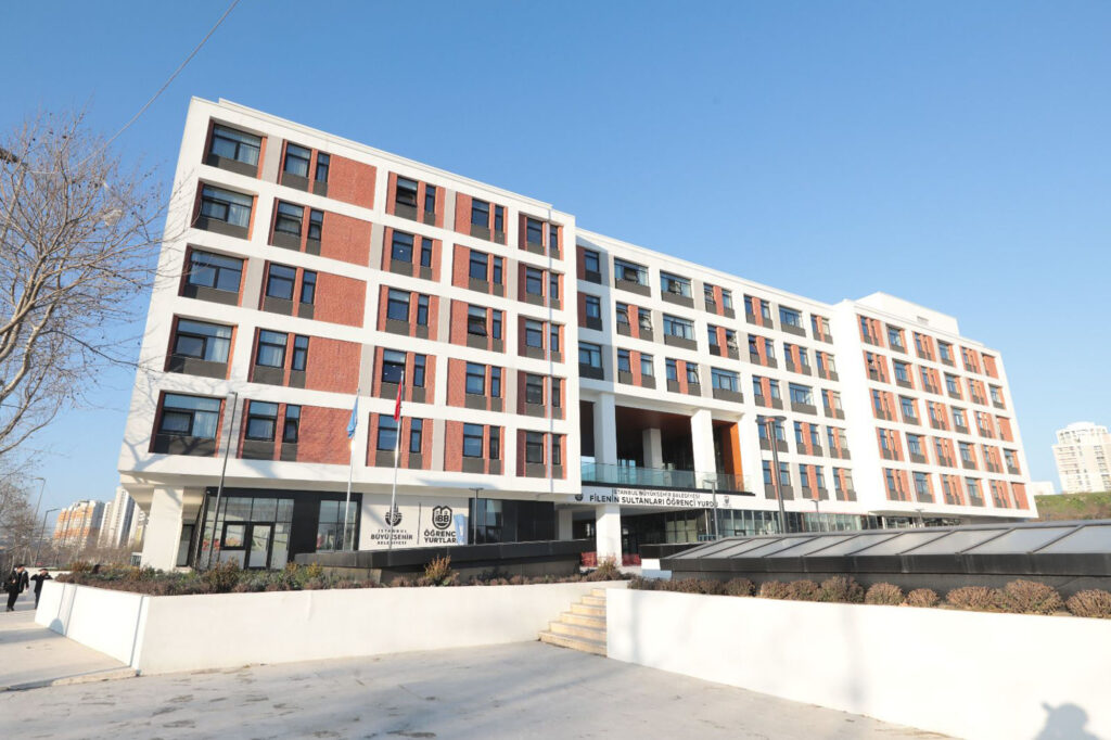 Wall Panel application in İ.B.B Atakent Student Dormitory