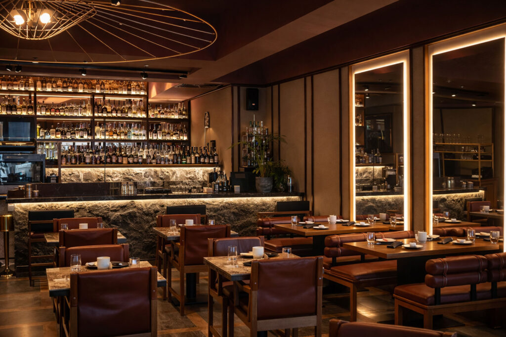 Inari Omakase Duvar Paneli Uygulaması.