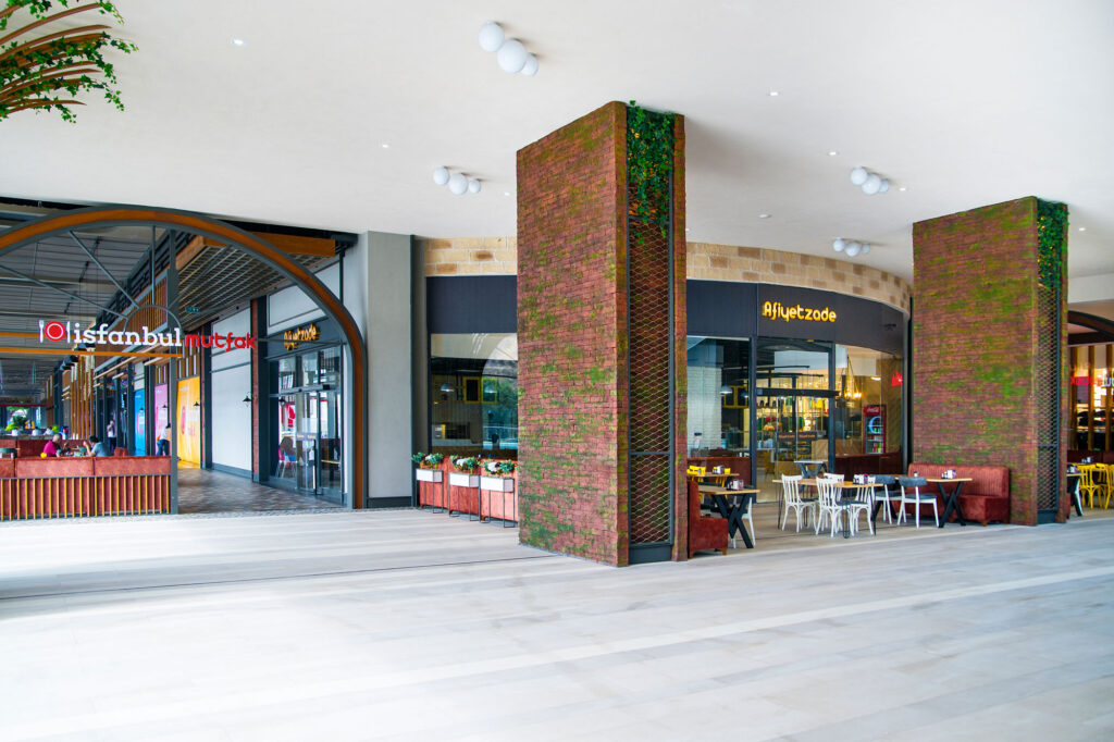 Wall Panel application in Isfanbul Shopping Mall