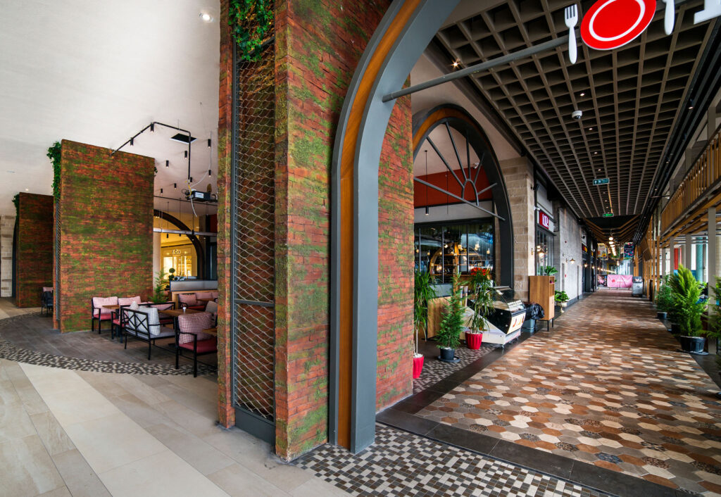 Wall Panel application in Isfanbul Shopping Mall