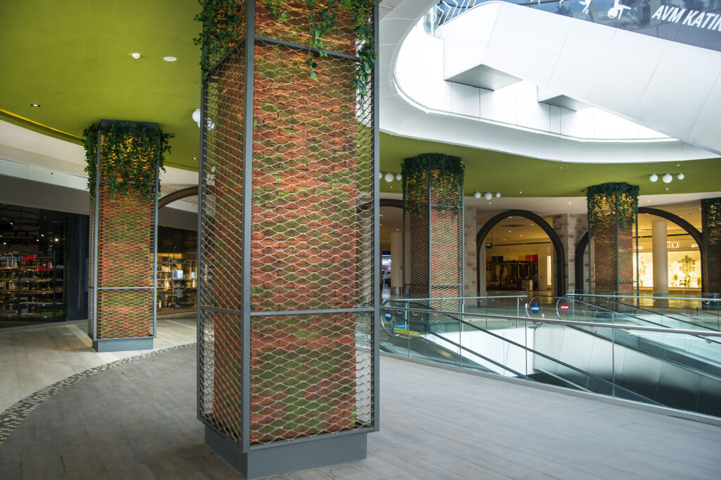 Wall Panel application in Isfanbul Shopping Mall