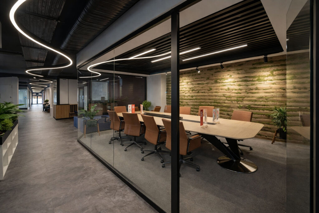 Wall Panel application in Macellan Hq