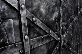 Artstone | Rootz Silver Black ST-741 Section steel duvar paneli