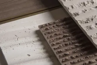 Artstone | Trophy, Libree, and Myra Travertine decorative wall panel samples