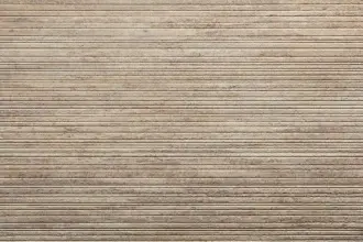 Artstone | Volkorn Travertine Noce MBT273-1 dekoratif duvar paneli, noce tonlu traverten dokusu ve çizgisel yapısıyla iç mekânlarda dinamik yüzeyler oluşturur.