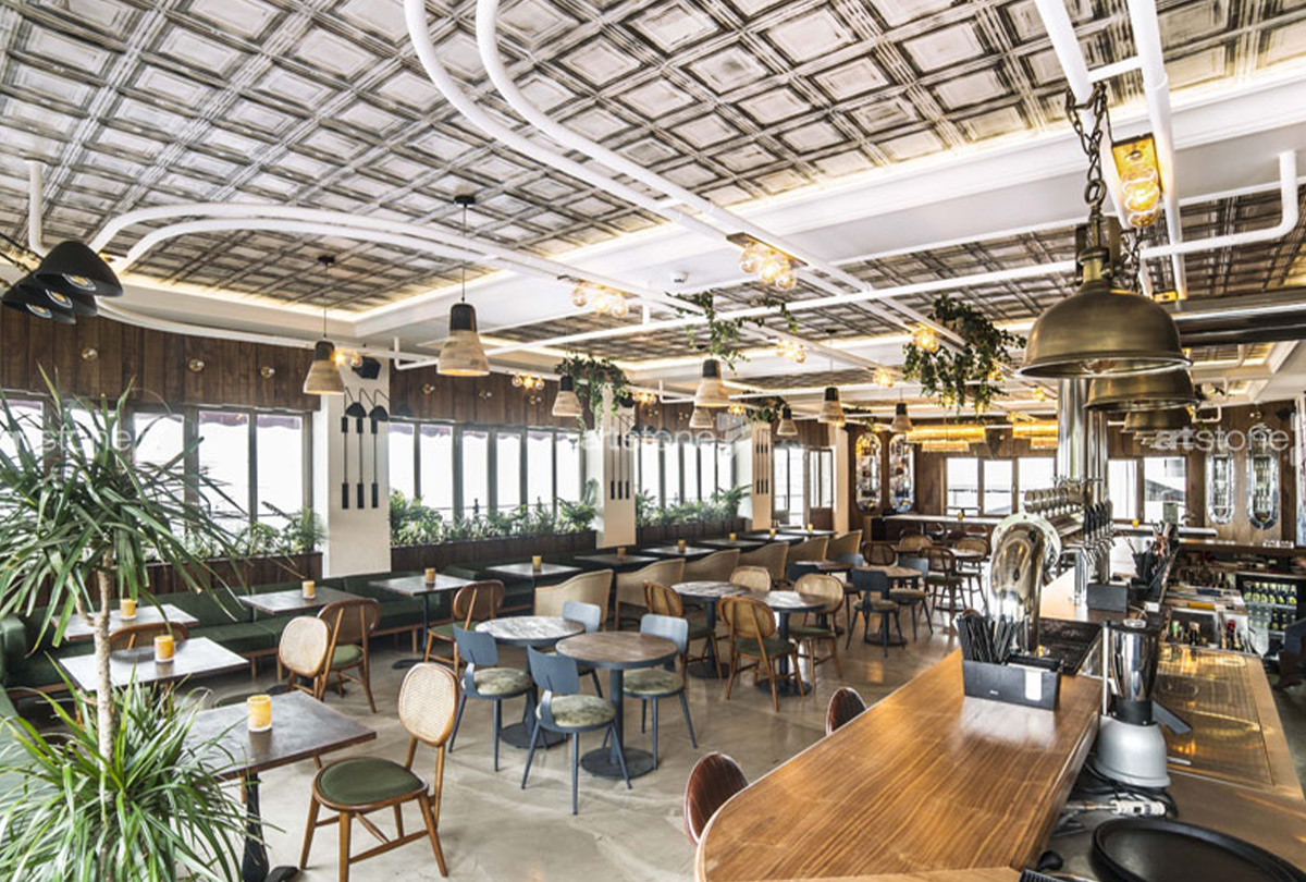 Artstone | A Harmony of Floor-Wall-Ceiling: Flint Moda