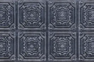 Artstone | Epicure Noir Argent K 16683 3D decorative wall panel for black and silver interior wall cladding