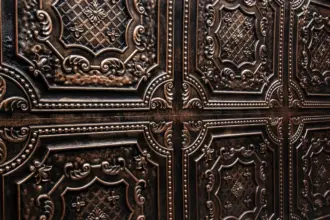 Artstone | 3D karo duvar paneli yüzey detayı ışık gölge efekti