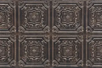 Artstone | Epicure Noir Bronze K 16976 3D decorative wall panel for dark bronze luxury interior wall cladding