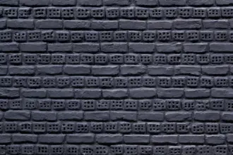 Artstone | Ladrillo Perforado Anthracite B-451-10 tuğla duvar paneli