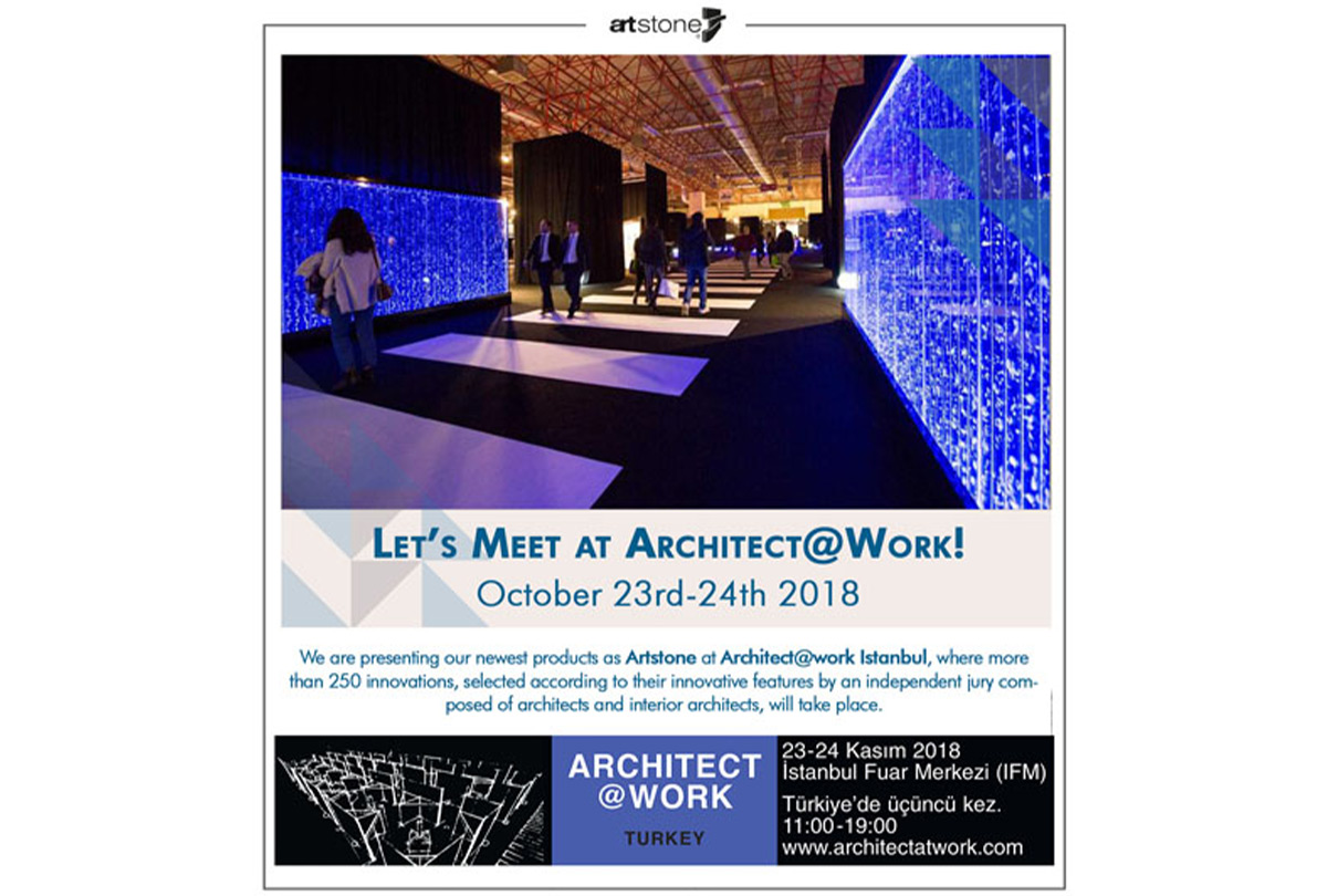 Artstone | Architect@Work’te Buluşalım..