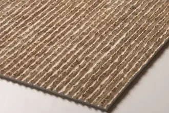 Artstone | Beige Libree Travertine decorative 3D wall panel with rhythmic lines and a rugged natural stone texture