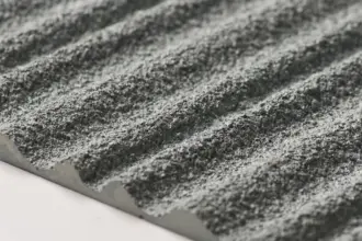 Artstone | Nimbus decorative 3D wall panel samples in multiple colors with fluid wave-textured surfaces