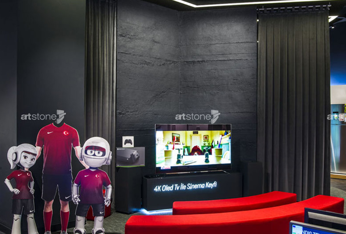 Artstone | The New Generation Arçelik Store Has Taken Form With Artstone