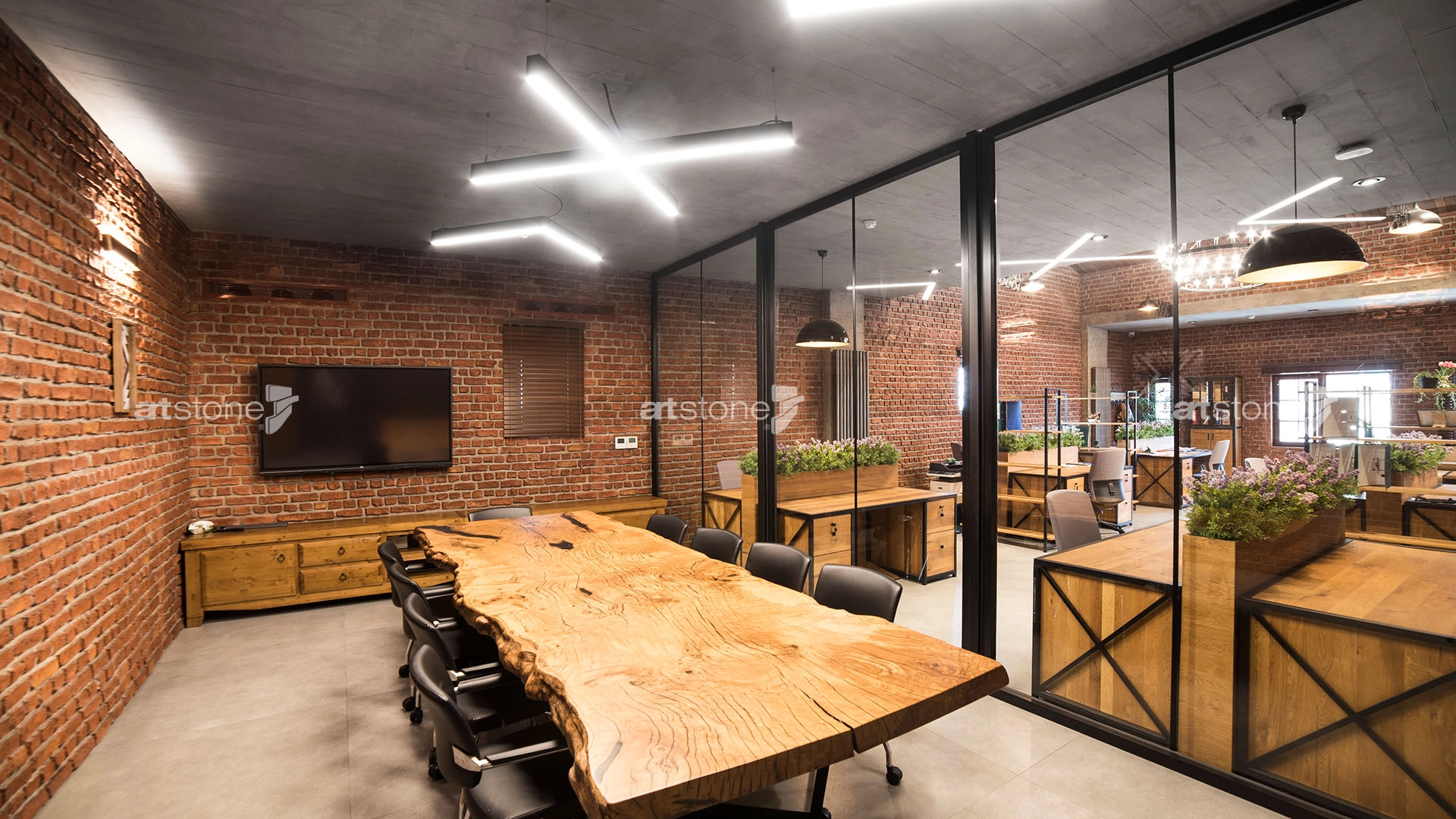 Artstone | Unique And Aesthetic Traces From Wall To Ceiling Eren Et Headquarters 5