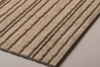 Artstone | Volkorn Travertine çizgisel traverten dokulu açık bej dekoratif 3D duvar paneli