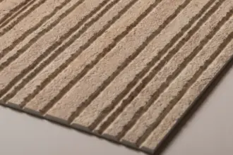Artstone | Volkorn Travertine light beige decorative wall panel with rhythmic linear travertine texture