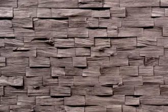 Artstone | Wood Barbados Basalto A 383 wood wall panel