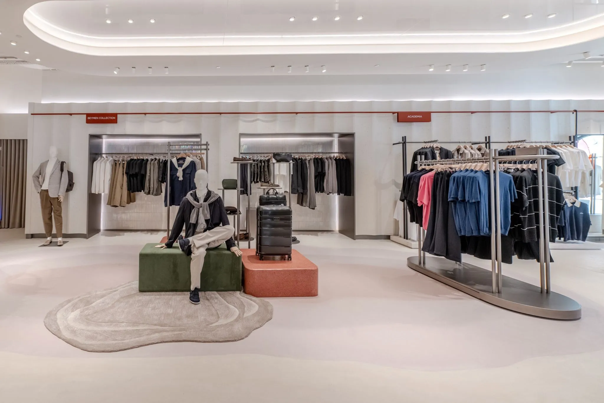 Artstone | Decorative wall surfaces and contemporary retail design at Beymen