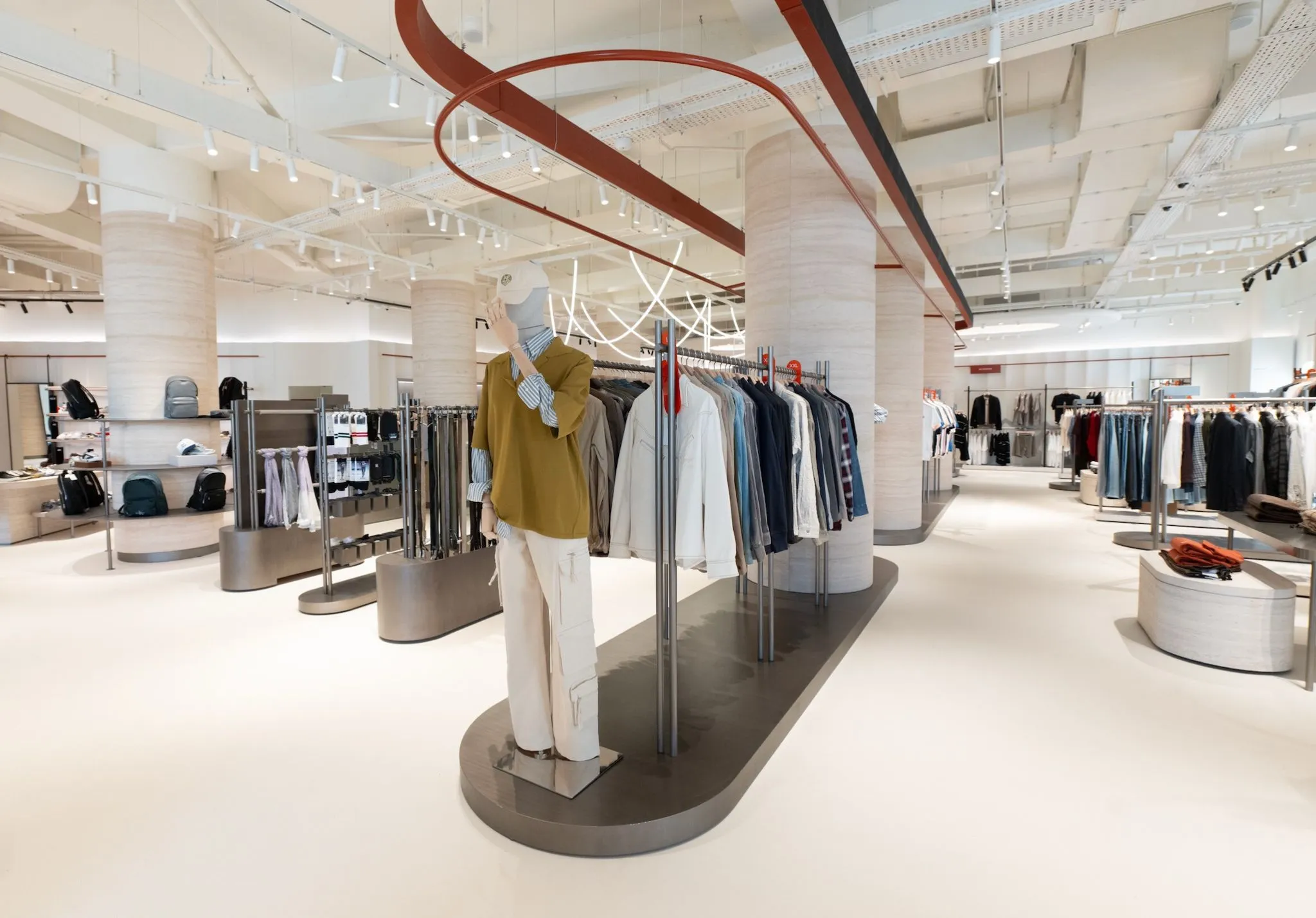 Artstone | Decorative panels and retail display areas at Beymen Florentia Village Mall
