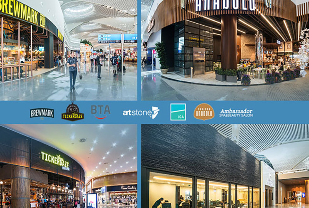 Artstone, Yenilikçi ve Özgün Dokularıyla İstanbul Havalimanı’nda Yerini Aldı!