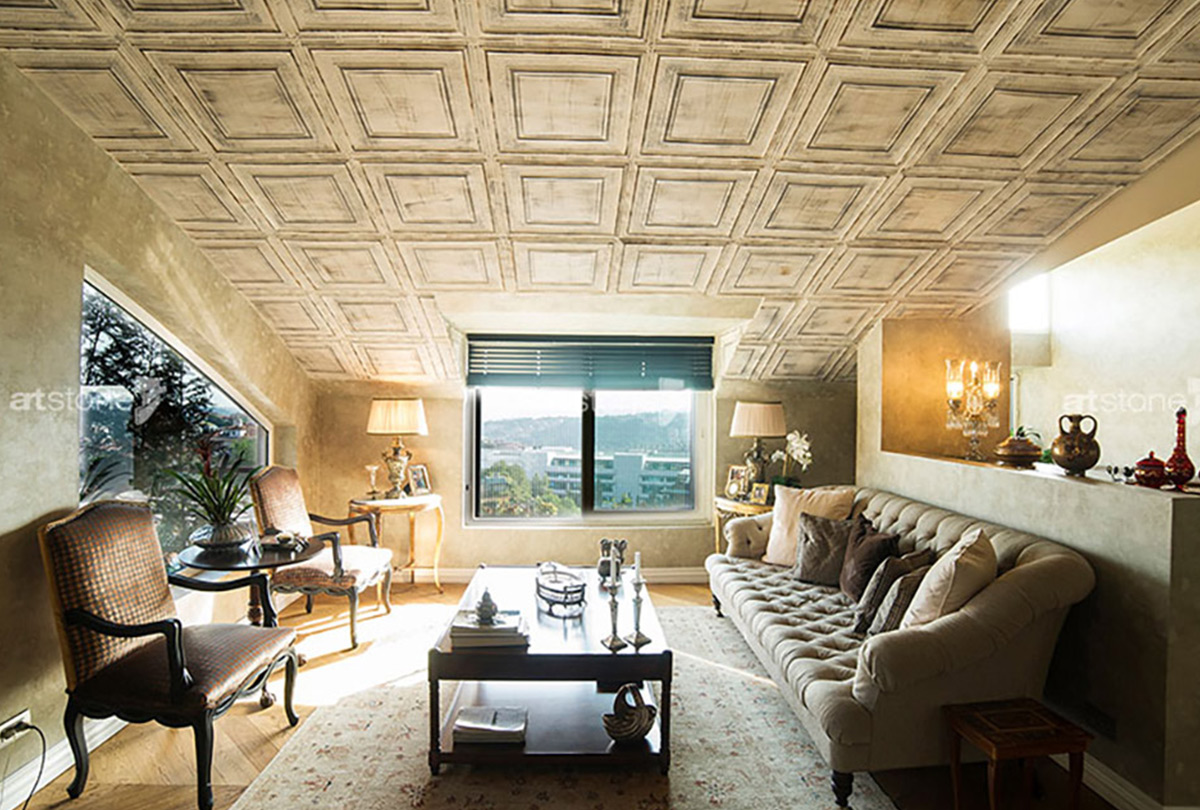 Artstone, Geometrik Tasarımlarla Eğik Yüzeyleri Mekânlara Taşıyor..