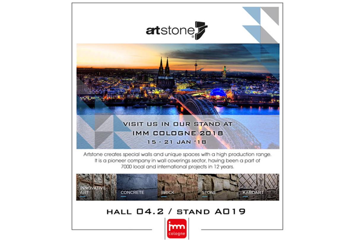 Fark Yaratan Ürünleriyle Artstone, IMM Cologne 2018’de