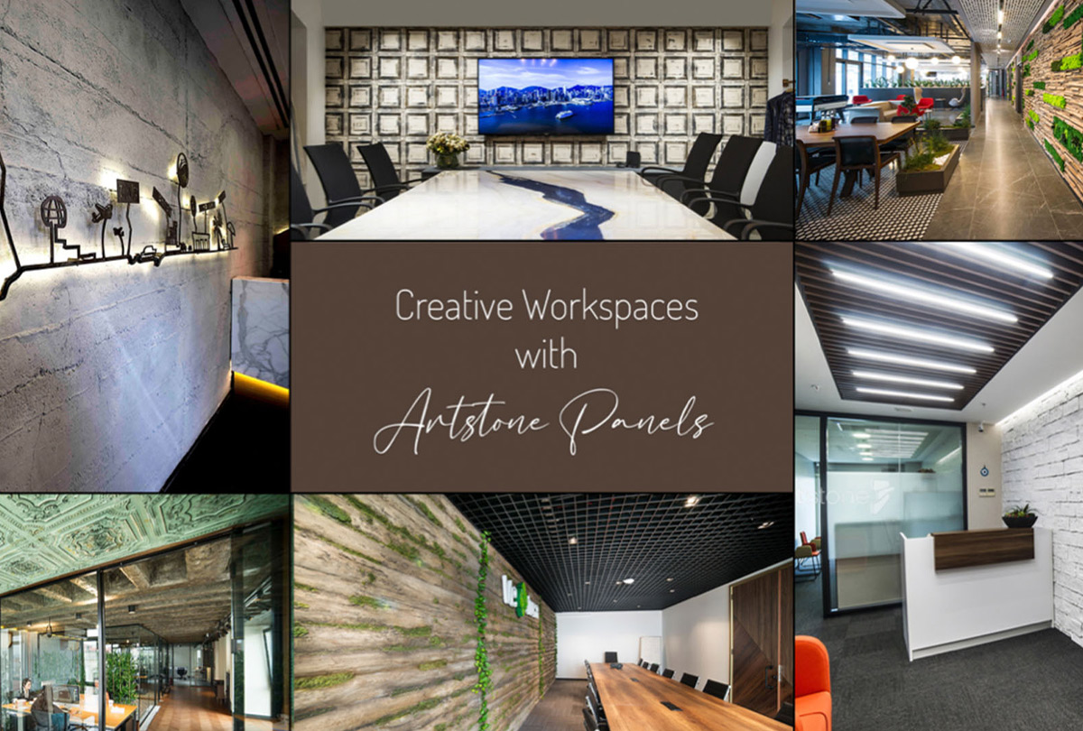 Artstone Paneller ile Yaratıcı Çalışma Alanları