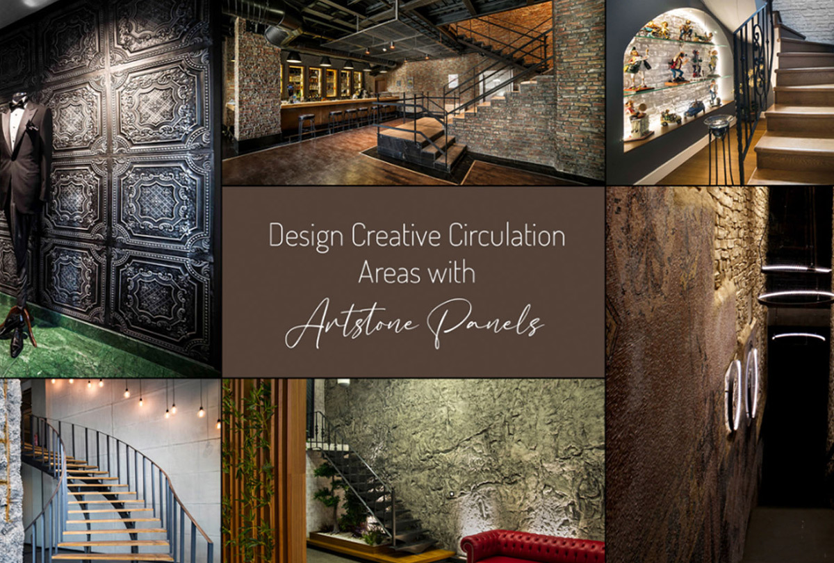 Artstone Paneller ile Yaratıcı Sirkülasyon Alanları Tasarlayın..