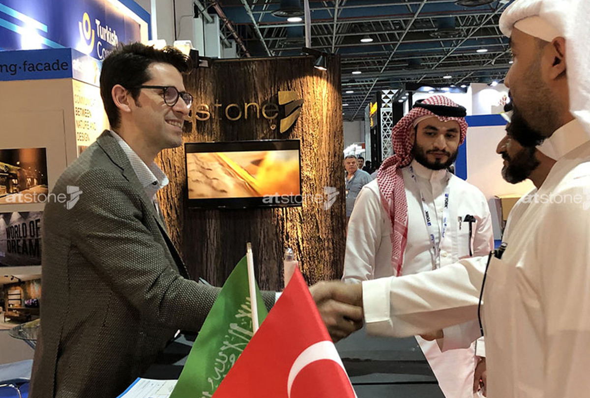 Great Interest At Artstone In The Big 5 Saudi