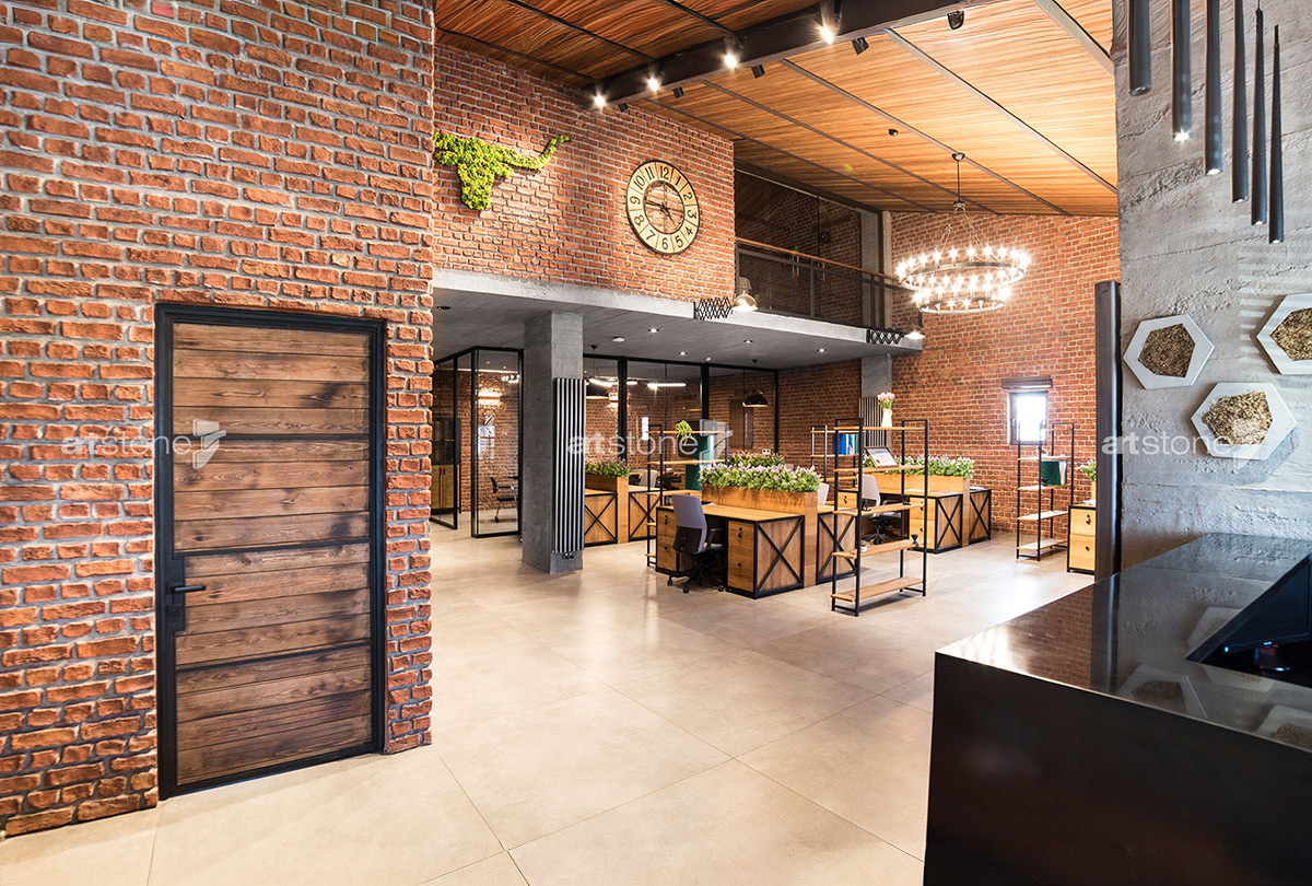 Unique and Aesthetic Traces from Wall to Ceiling: Eren Et Headquarters