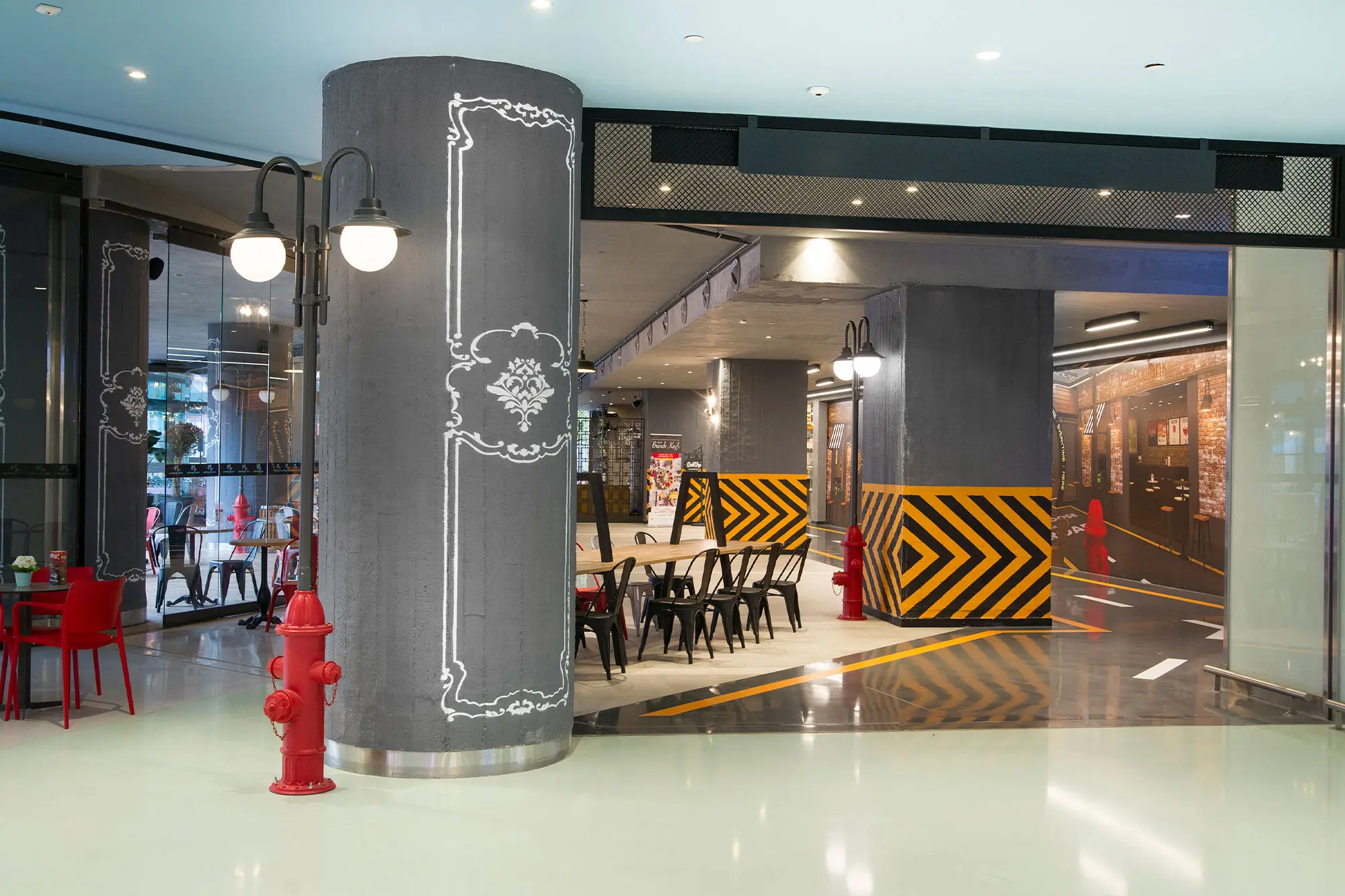 Artstone | Watergarden Alışveriş Merkezi Duvar Paneli Uygulaması