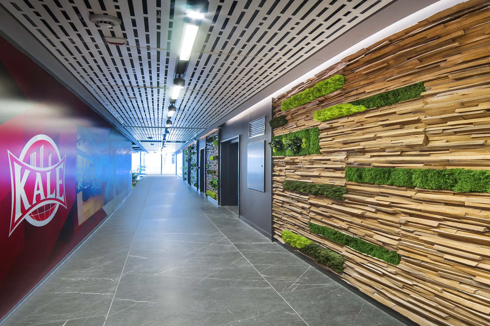 Artstone | Kale Endüstri Holding HQ Duvar Paneli Uygulaması