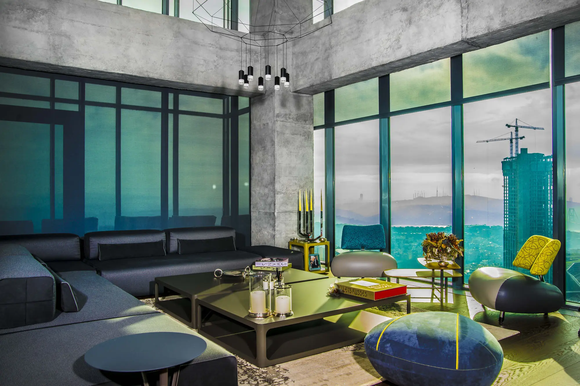 Artstone | V.s Residence Duvar Paneli Uygulaması.