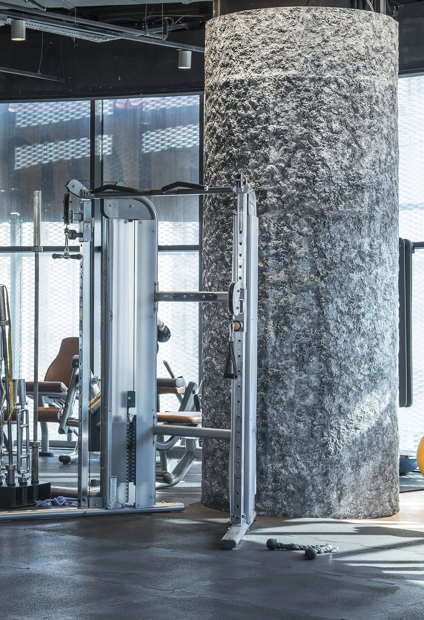 Artstone | Macfit Spor Salonu Duvar Paneli Uygulaması.