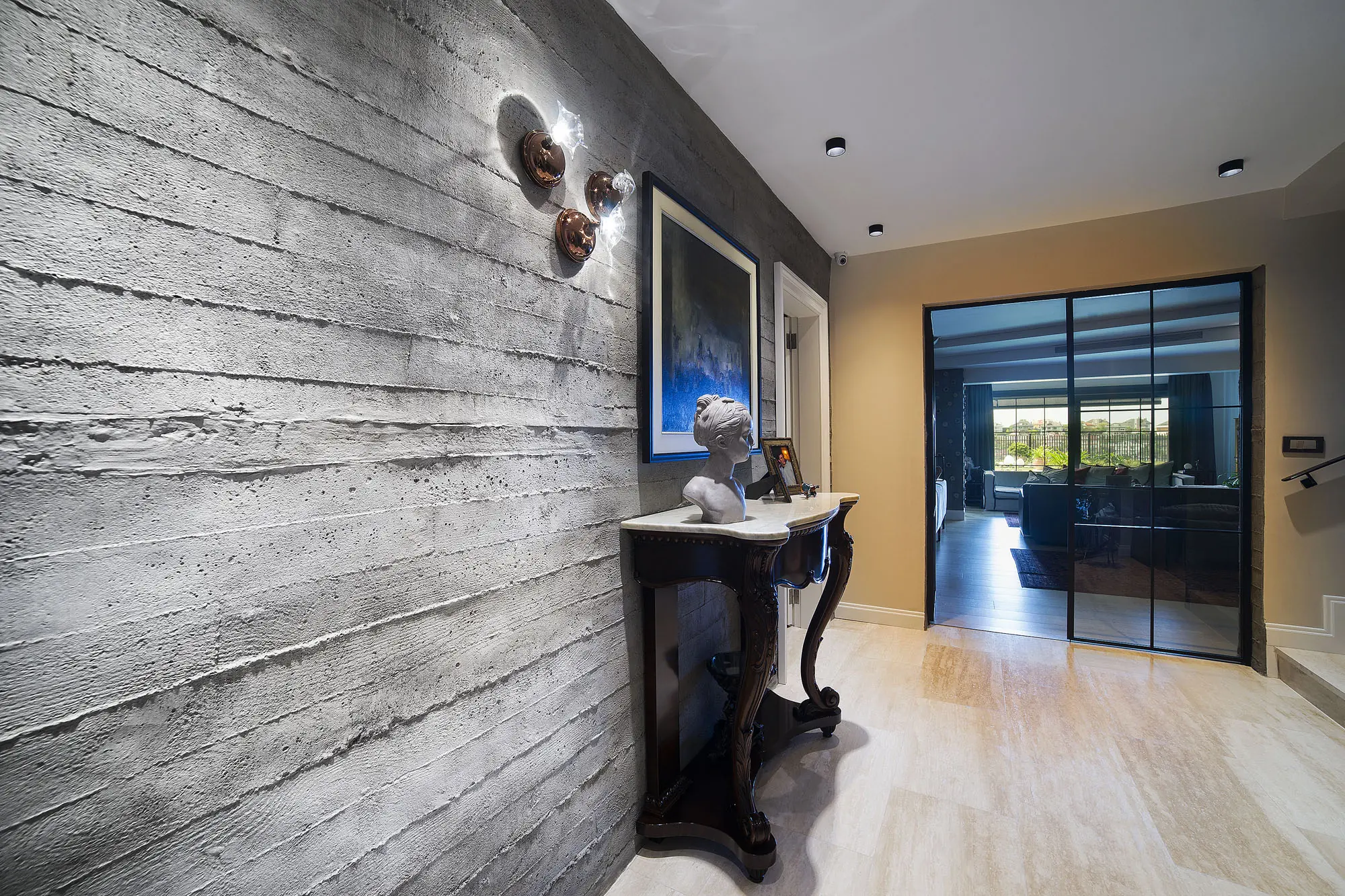 Artstone | T.K House Duvar Paneli Uygulaması.