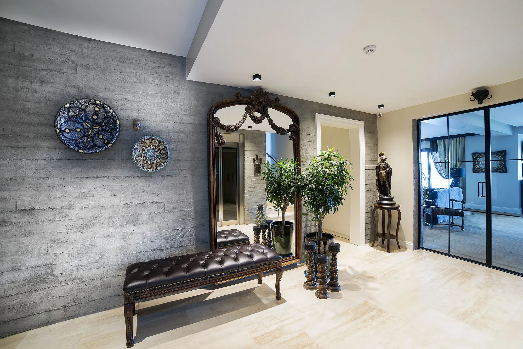 Artstone | T.K House Duvar Paneli Uygulaması.