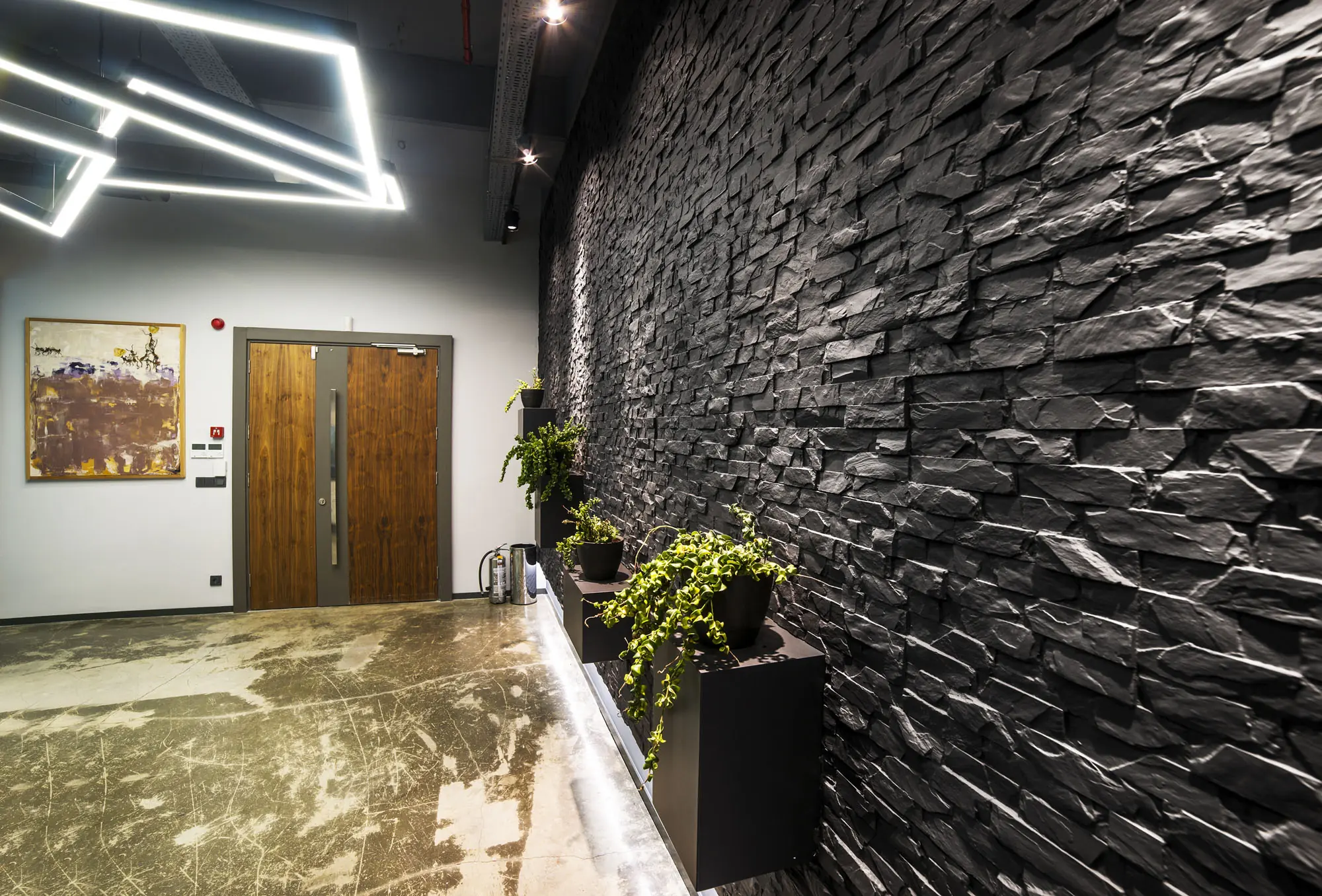 Artstone | Fırat İzgi Law Office Duvar Paneli Uygulaması.