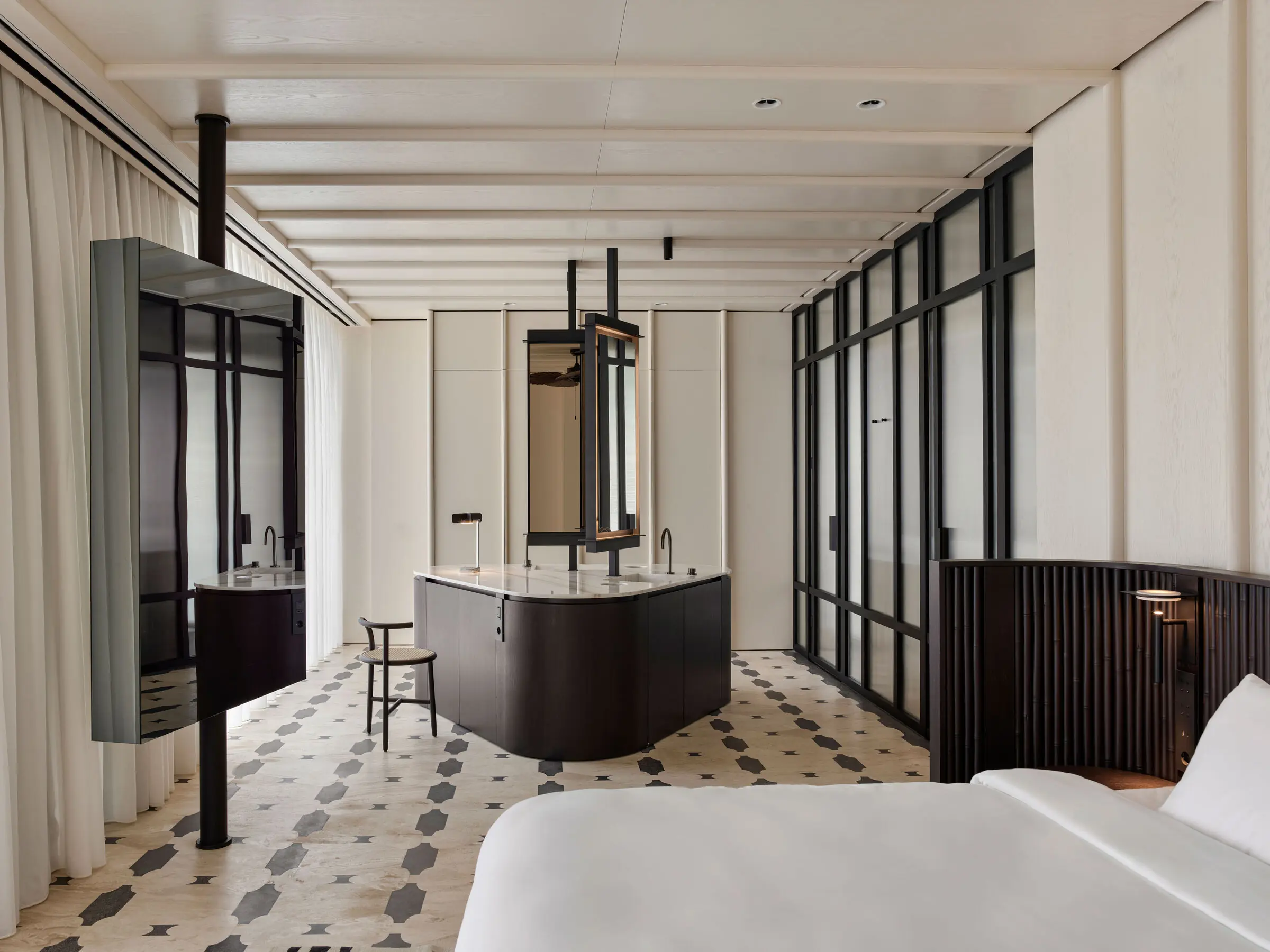 Artstone | Artstone Arqitone Mist decorative wall panel application at Maxx Royal Bodrum luxury hotel and hospitality project