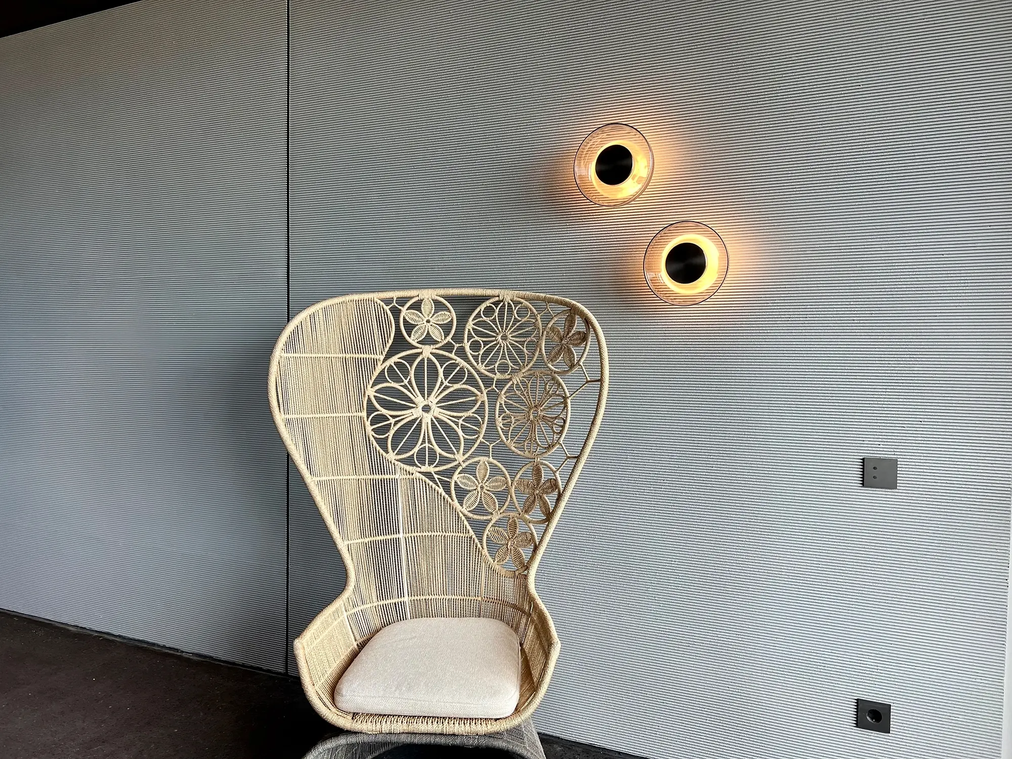 Artstone | Artstone Arqitone Mist decorative wall panel application at Maxx Royal Bodrum luxury hotel and hospitality project