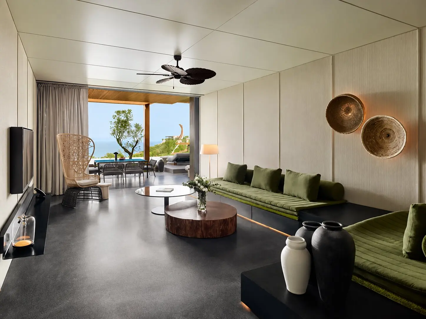 Artstone | Maxx Royal Bodrum lüks otel ve konaklama projesinde Artstone Arqitone Mist dekoratif duvar paneli uygulaması