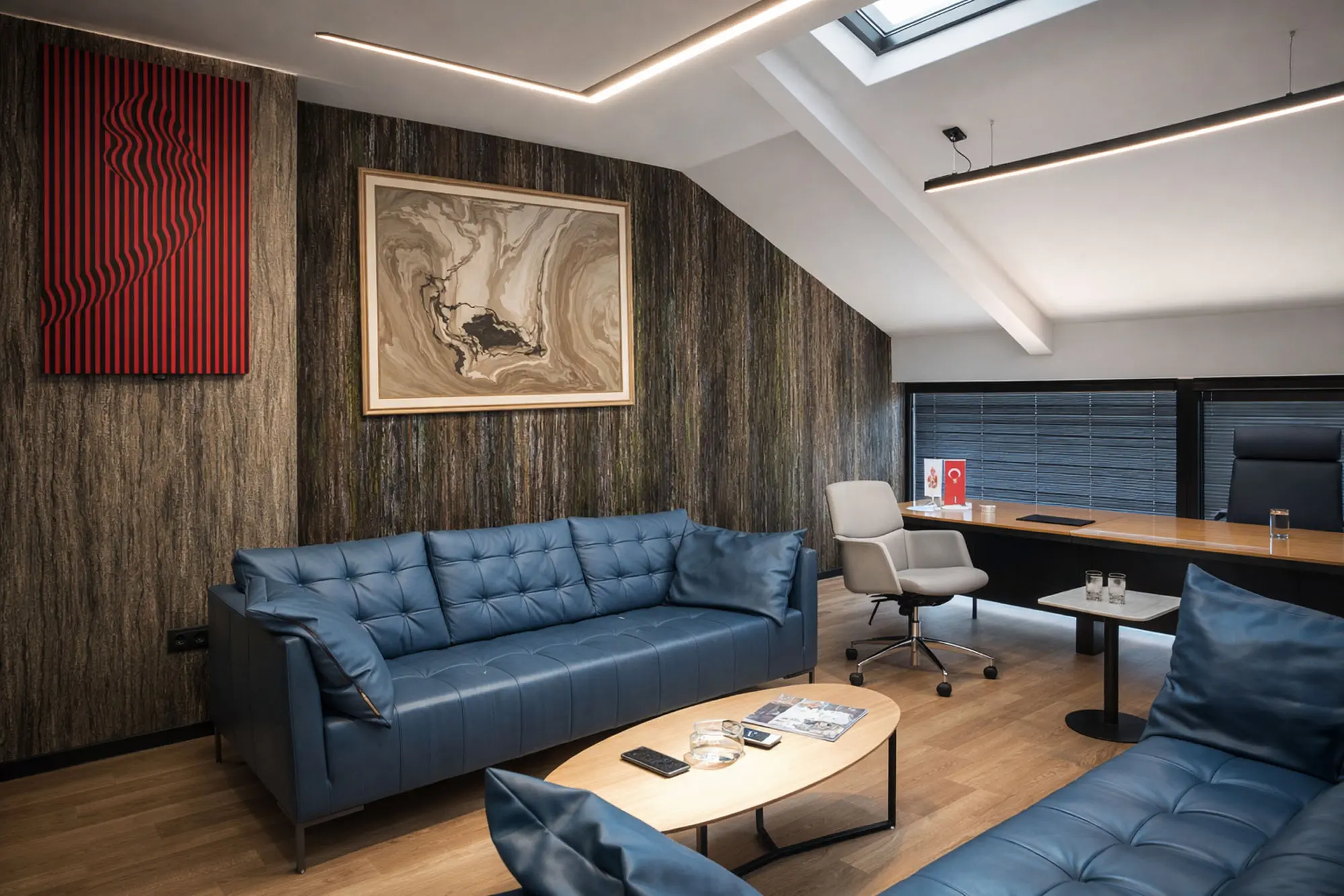Artstone | Macellan HQ Duvar Paneli Uygulaması.