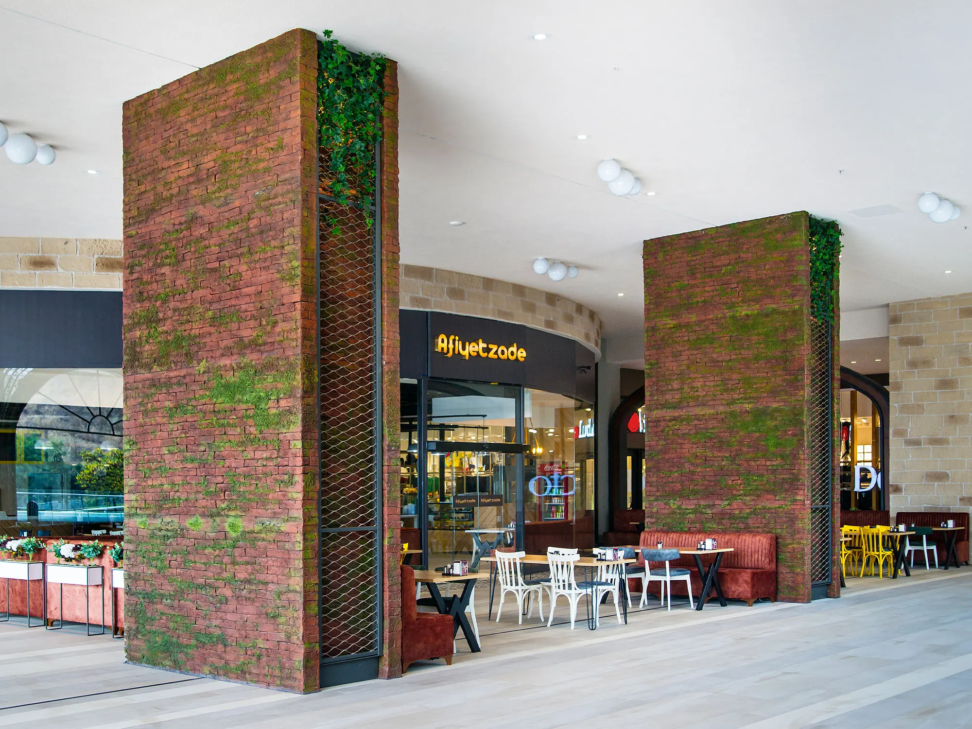Artstone | Isfanbul Avm Masonry Moss Duvar Paneli