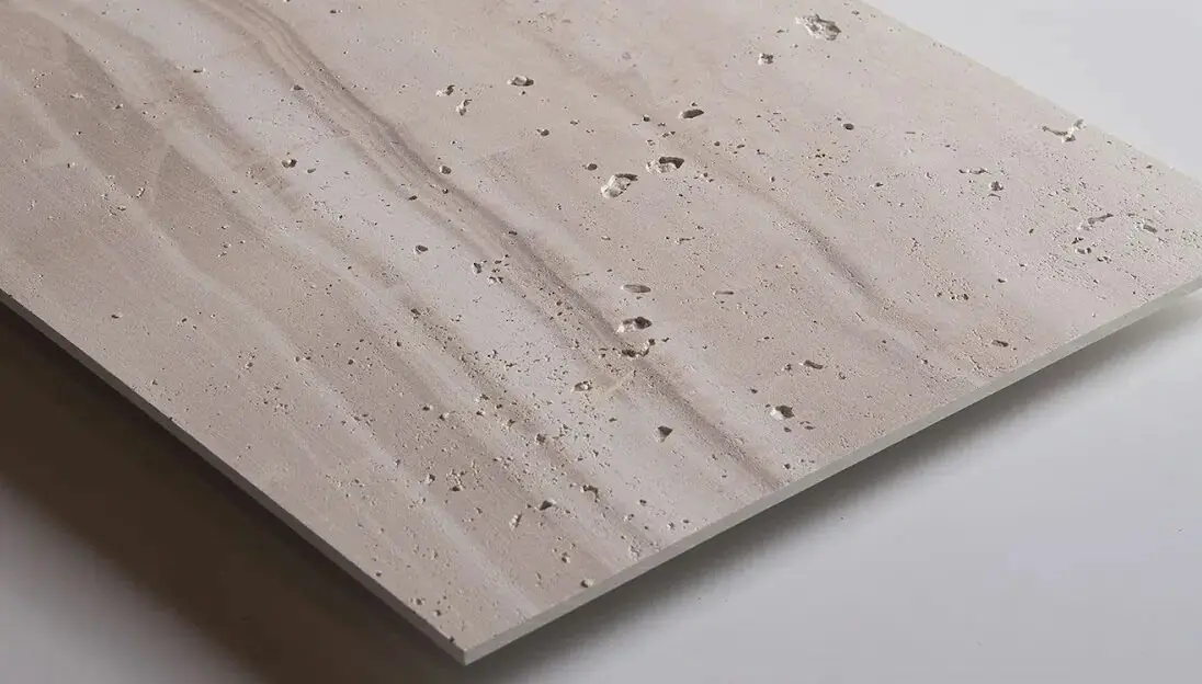 Artstone | Myra Travertine porous natural travertine textured wall cladding detail