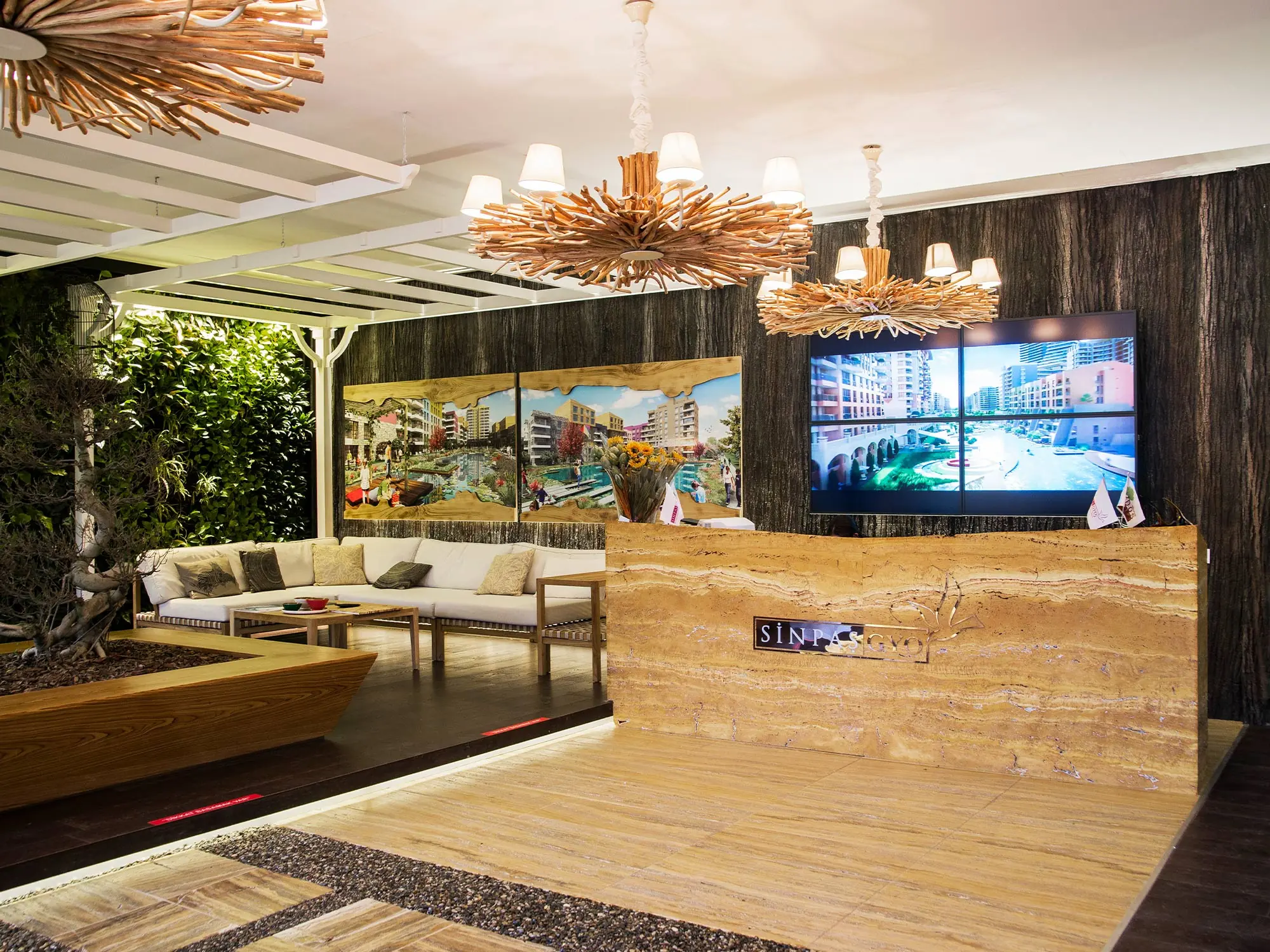 Artstone | Sinpaş GYO Amazon Duvar Paneli