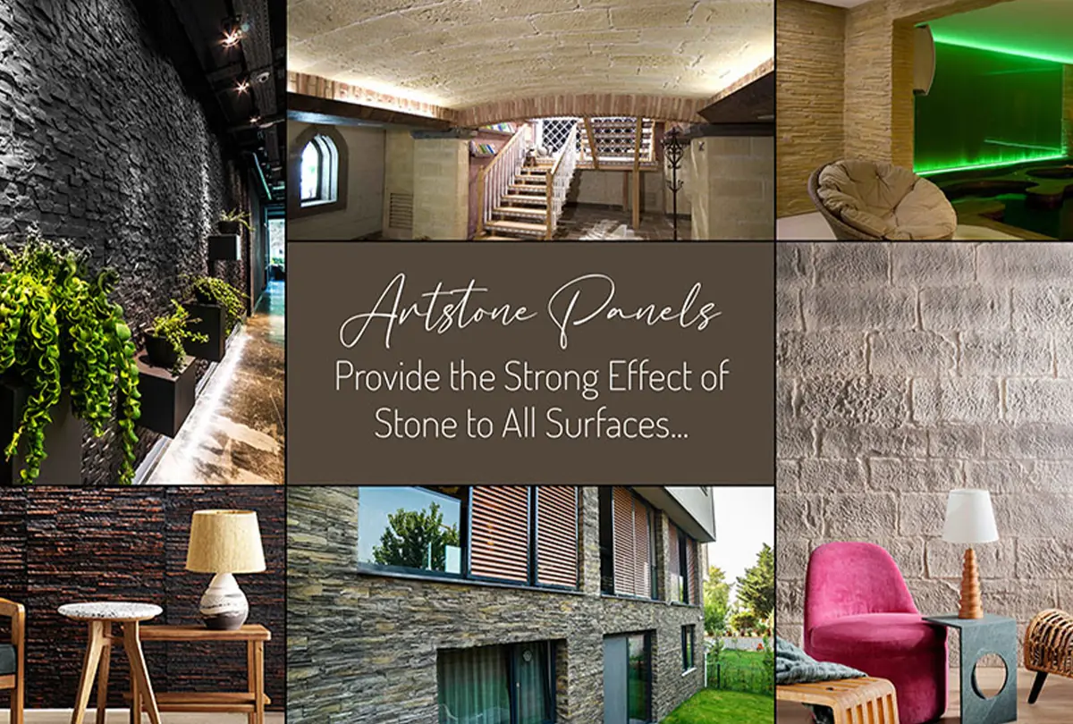 Artstone | Strong Effect Of Stone On All Surfaces With Artstone Panels