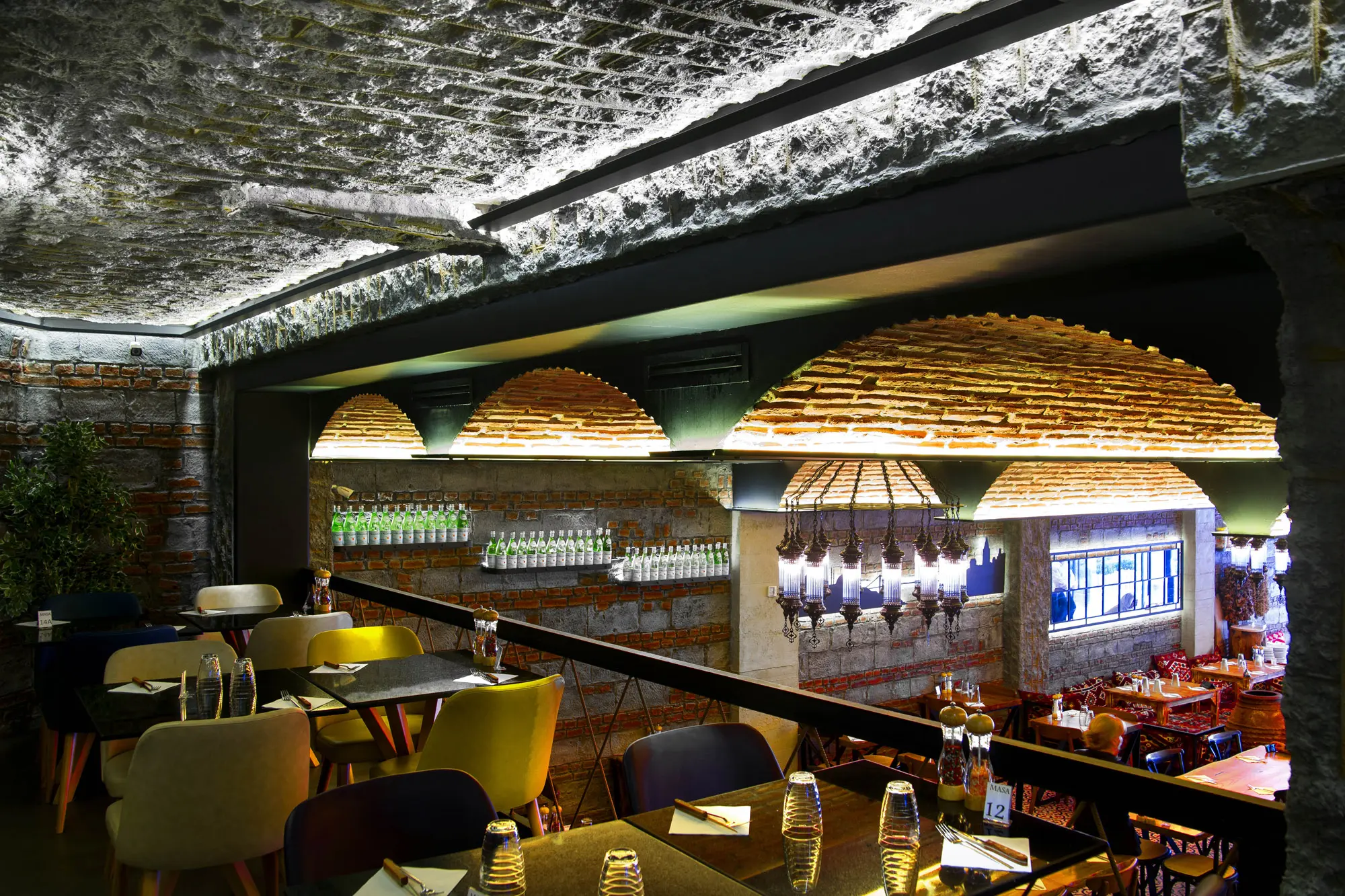 Artstone | Sultanmehmet Restaurant Picada Vintage Duvar Paneli