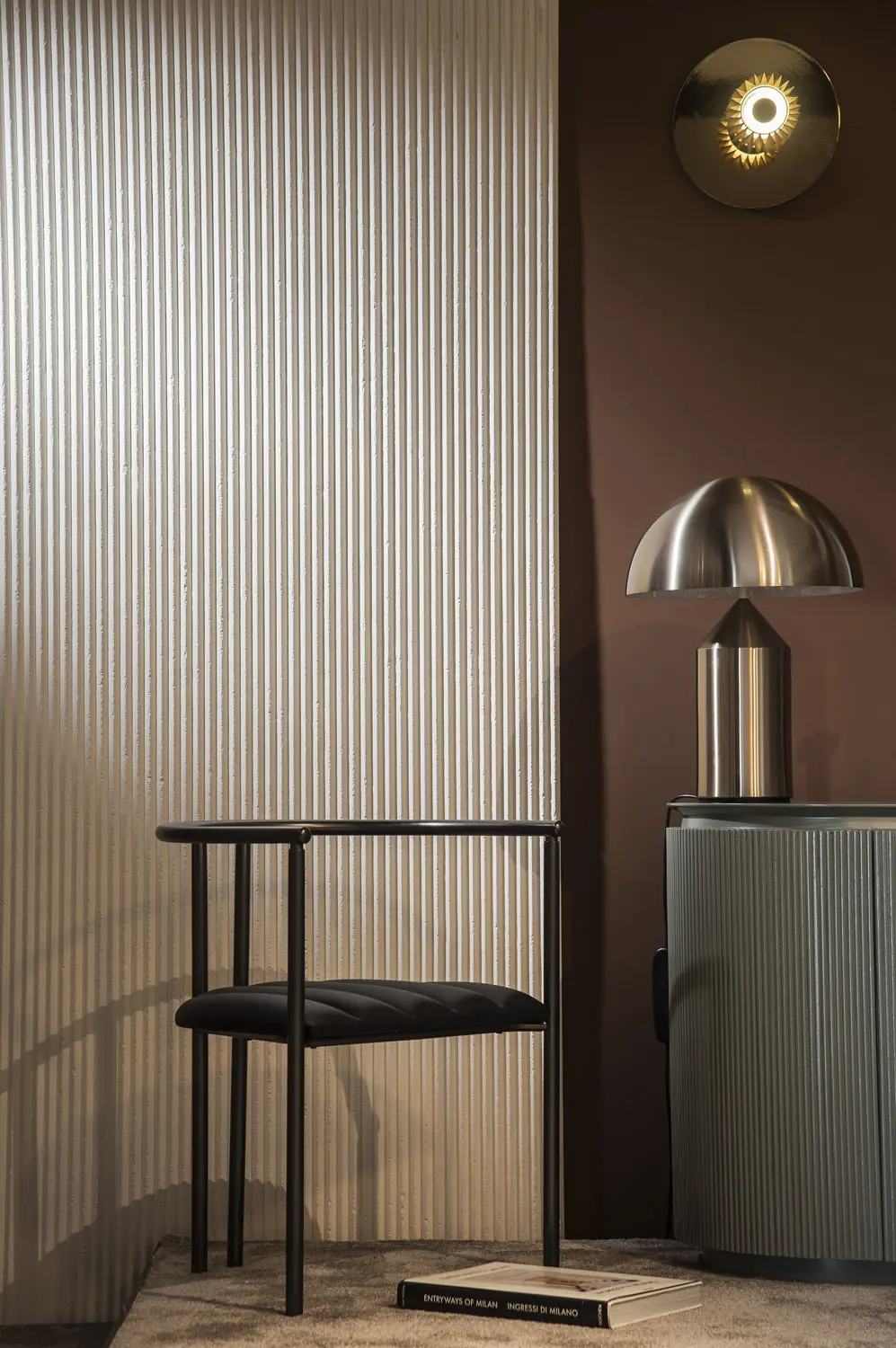 Artstone | Tricorn geometrik dekoratif panel restoran uygulaması