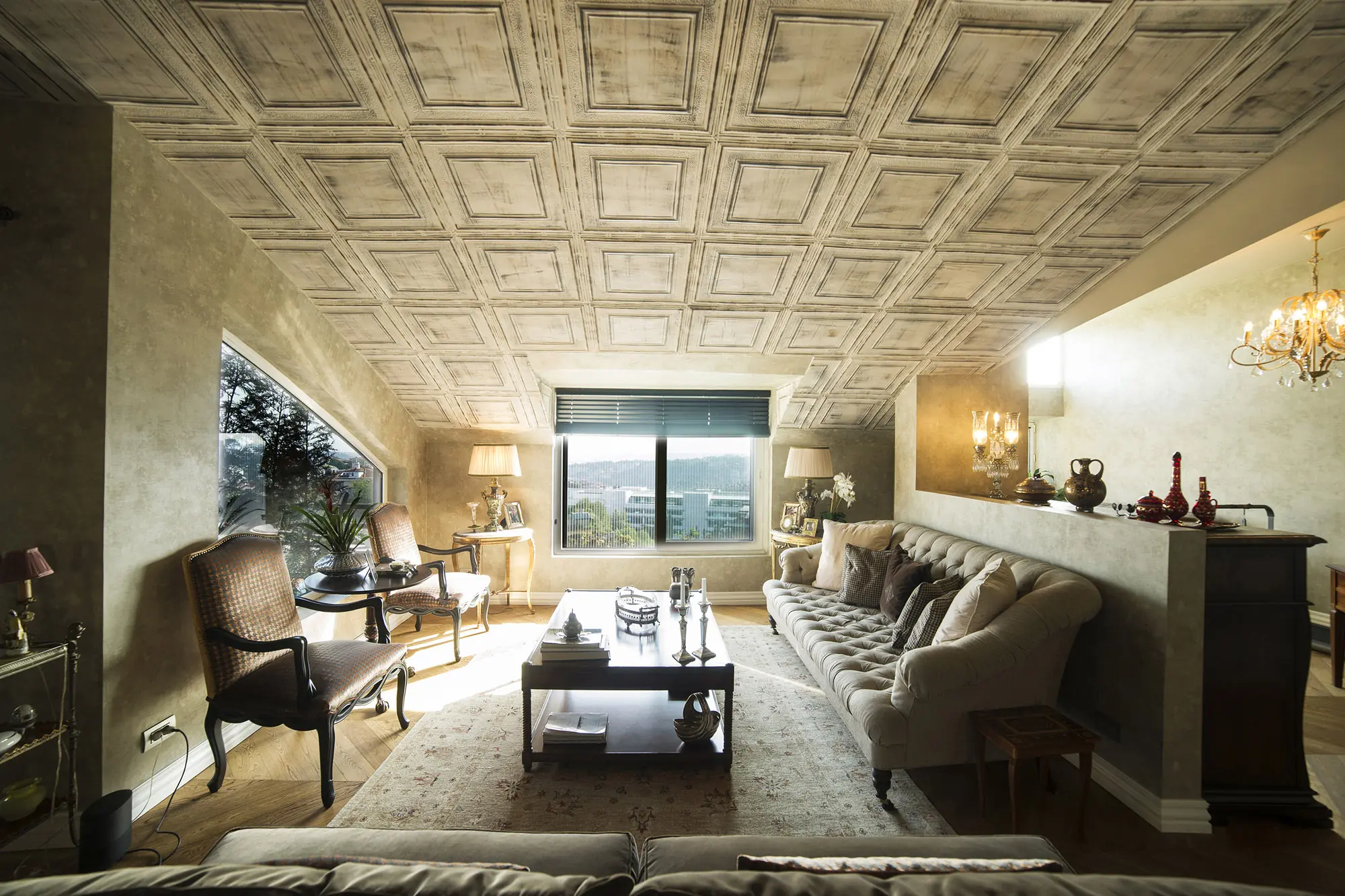 Artstone | Ulus Platin Sitesi Plafont Duvar Paneli